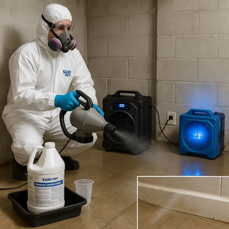 Sanitization and Odor Removal process in Kingstown, MD